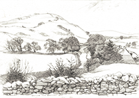 Landscape Sketches - Lakes